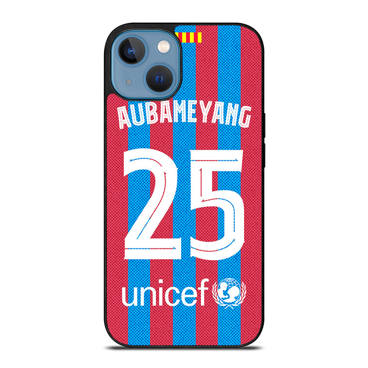AUBAMEYANG 25 FC BARCELONA 2022 iPhone 13 Case Cover