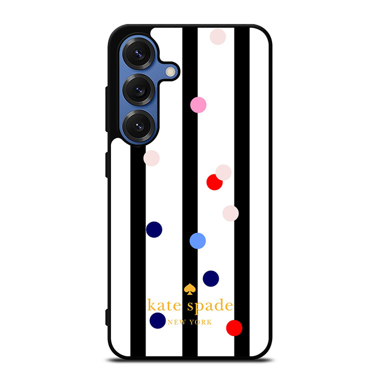 KATE SPADE STRIPE POLKADOTS Samsung Galaxy S25 Case Cover