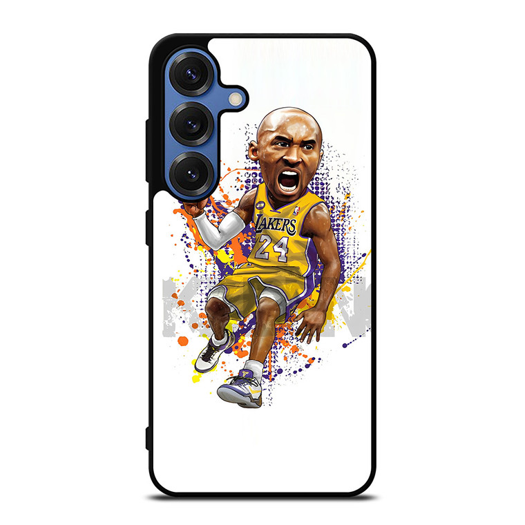 LA LAKERS KOBE BRYANT CARTOON Samsung Galaxy S25 Case Cover