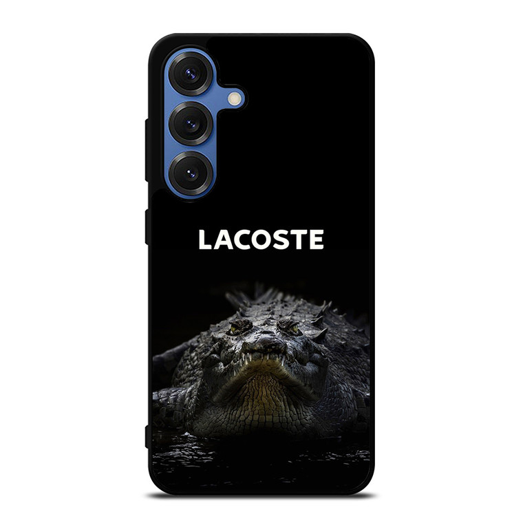 LACOSTE CROCODILE BLACK Samsung Galaxy S25 Case Cover
