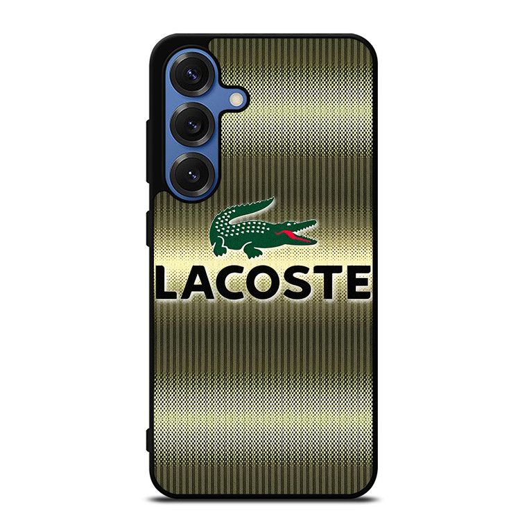 LACOSTE GOLD EMBLEM Samsung Galaxy S25 Case Cover