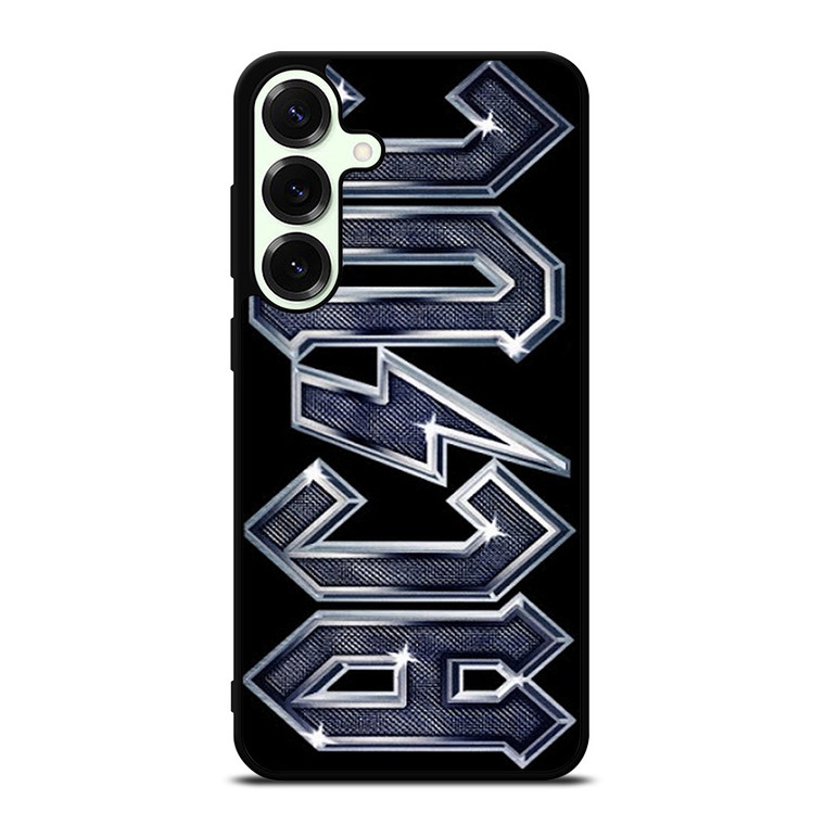 ACDC METAL CARBON LOGO Samsung Galaxy S25 Plus Case Cover