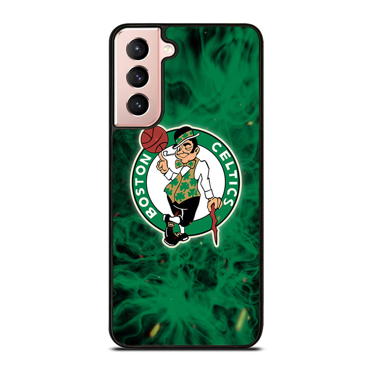 BOSTON CELTICS BASKETBALL NBA FIRE Samsung Galaxy S21 Case Cover