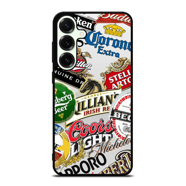 ALL BEER BRAND LOGO Samsung Galaxy S25 Plus Case Cover ALL BEER BRAND LOGO Samsung Galaxy S25 Plus Case Cover