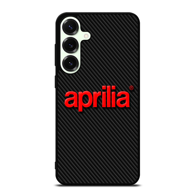 APRILIA MOTOR CARBON LOGO Samsung Galaxy S25 Plus Case Cover