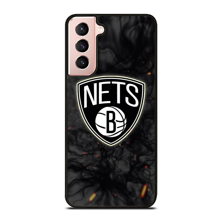 BROOKLYN NETS BASKETBALL NBA FIRE Samsung Galaxy S21 Case Cover