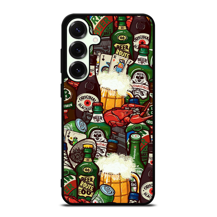 BEER BOTTLE CARTOON Samsung Galaxy S25 Plus Case Cover