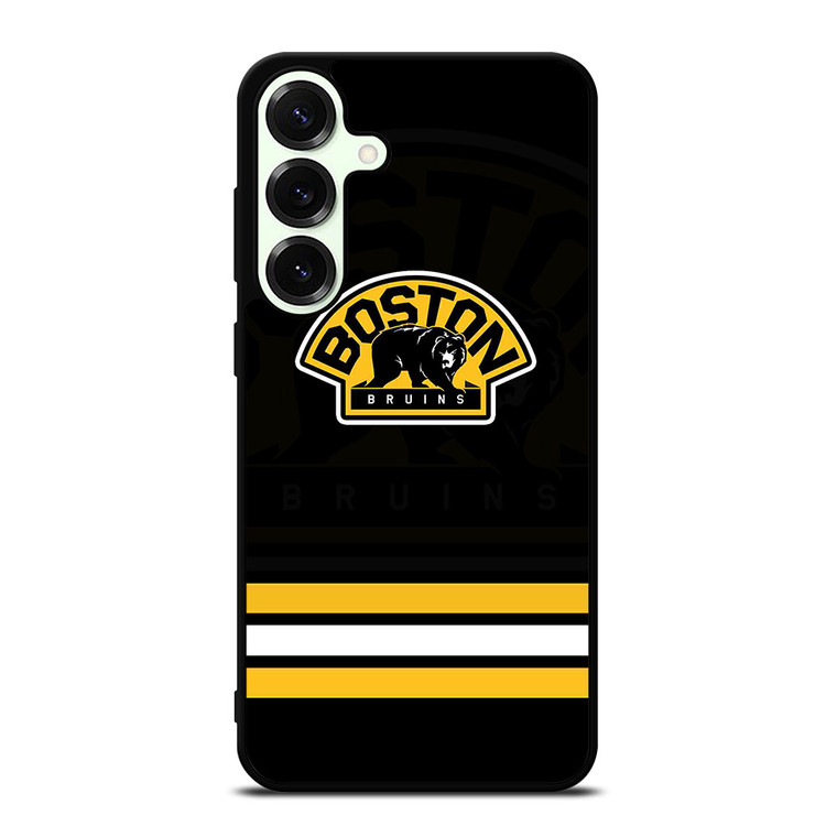 BOSTON BRUINS LOGO STRIPED Samsung Galaxy S25 Plus Case Cover BOSTON BRUINS LOGO STRIPED Samsung Galaxy S25 Plus Case Cover