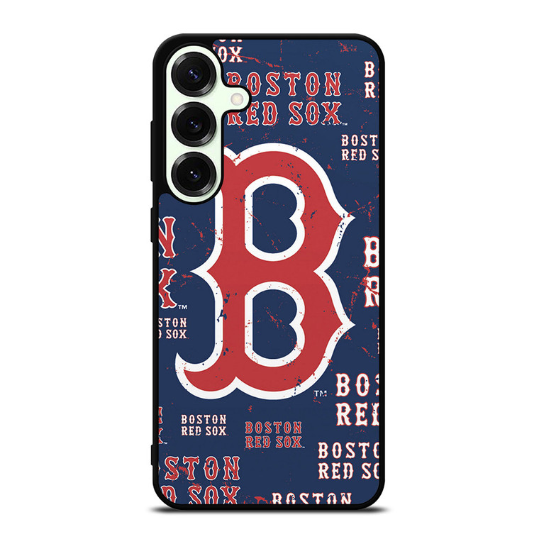 BOSTON RED SOX LOGO COLLAGE Samsung Galaxy S25 Plus Case Cover BOSTON RED SOX LOGO COLLAGE Samsung Galaxy S25 Plus Case Cover