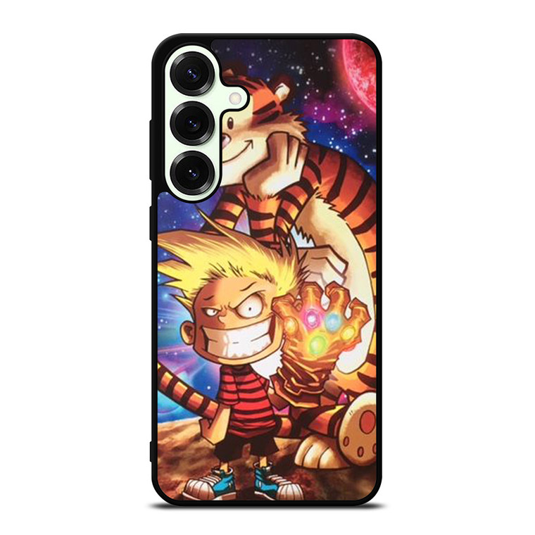 CALVIN AND HOBBES INFINITY GAUNTLET Samsung Galaxy S25 Plus Case Cover