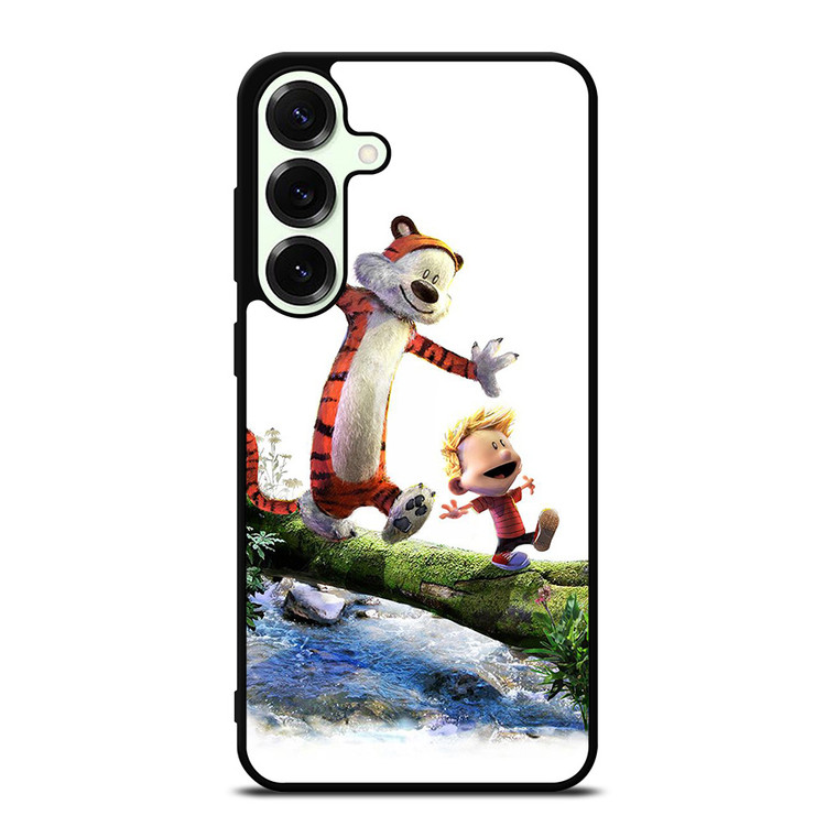 CALVIN AND HOBBES RIVER WOOD Samsung Galaxy S25 Plus Case Cover CALVIN AND HOBBES RIVER WOOD Samsung Galaxy S25 Plus Case Cover