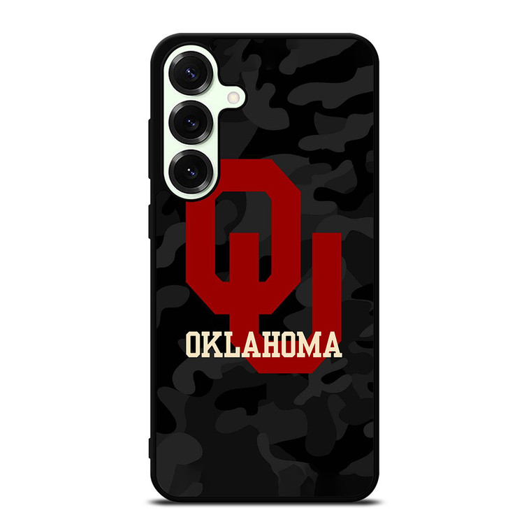CAMO OKLAHOMA SOONERS LOGO Samsung Galaxy S25 Plus Case Cover