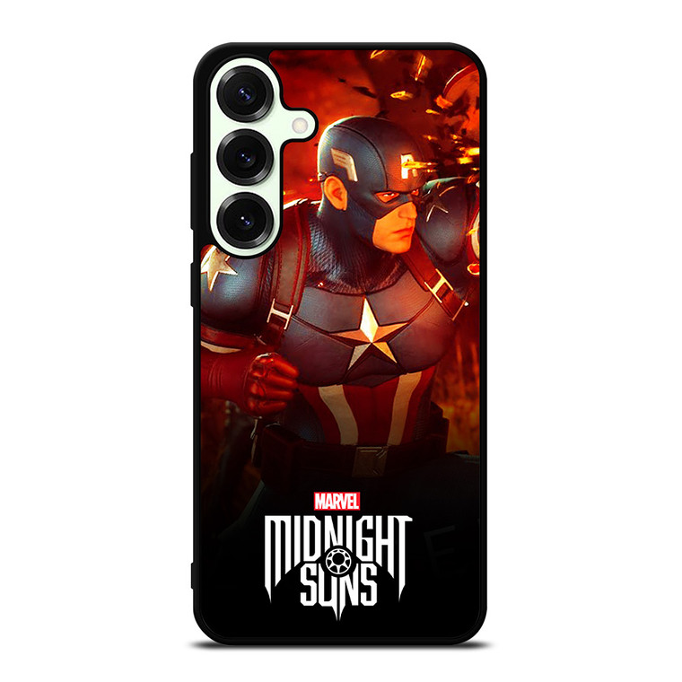CAPTAIN AMERICA MARVEL MIDNIGHT SUNS Samsung Galaxy S25 Plus Case Cover