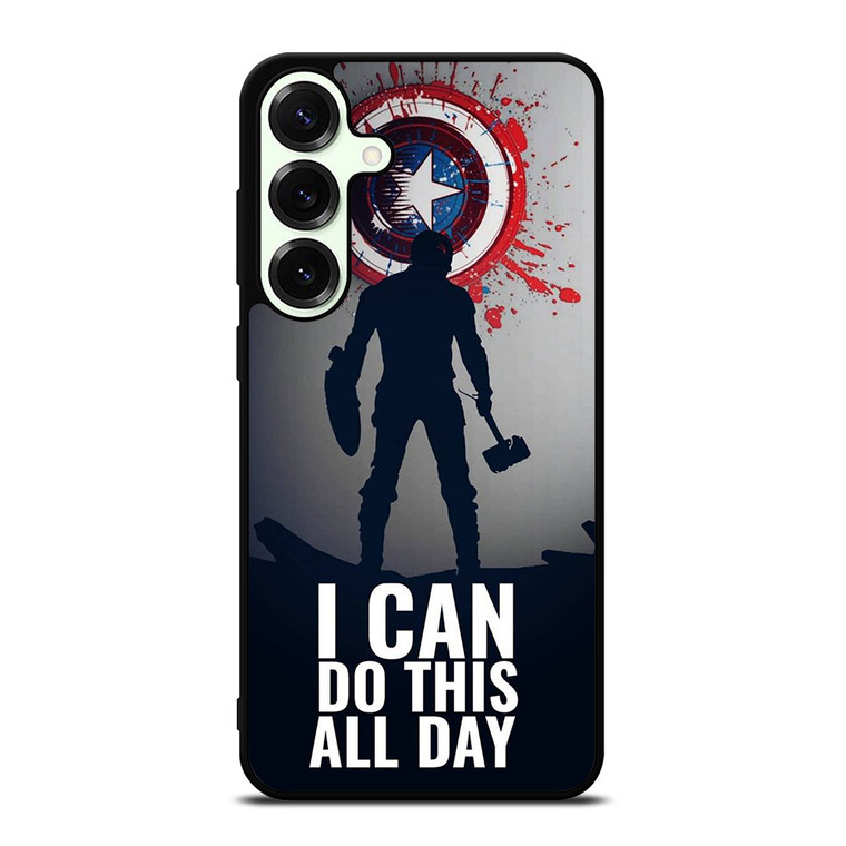 CAPTAIN AMERICA QUOTE Samsung Galaxy S25 Plus Case Cover