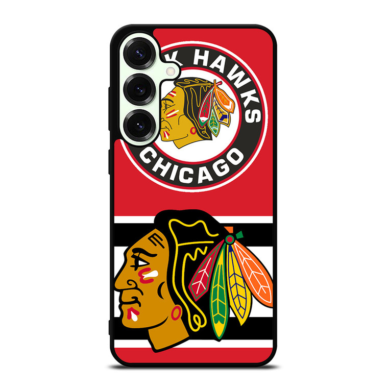 CHICAGO BLACKHAWKS NHL LOGO Samsung Galaxy S25 Plus Case Cover