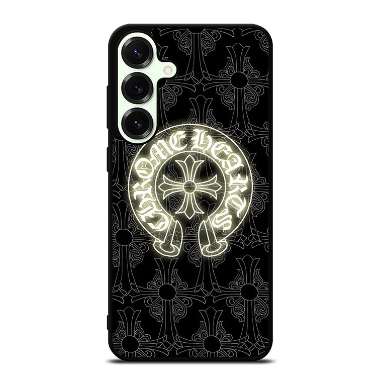 CHROME HEARTS PATTERN Samsung Galaxy S25 Plus Case Cover
