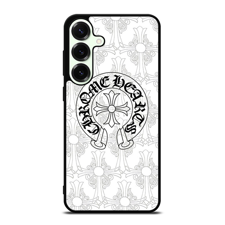 CHROME HEARTS WHITE Samsung Galaxy S25 Plus Case Cover