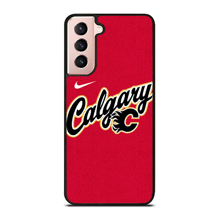 CALGARY FLAMES NHL HOCKEY NIKE Samsung Galaxy S21 Case Cover