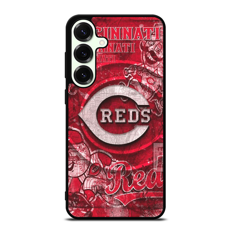CINCINNATI REDS BASEBALL LOGO Samsung Galaxy S25 Plus Case Cover