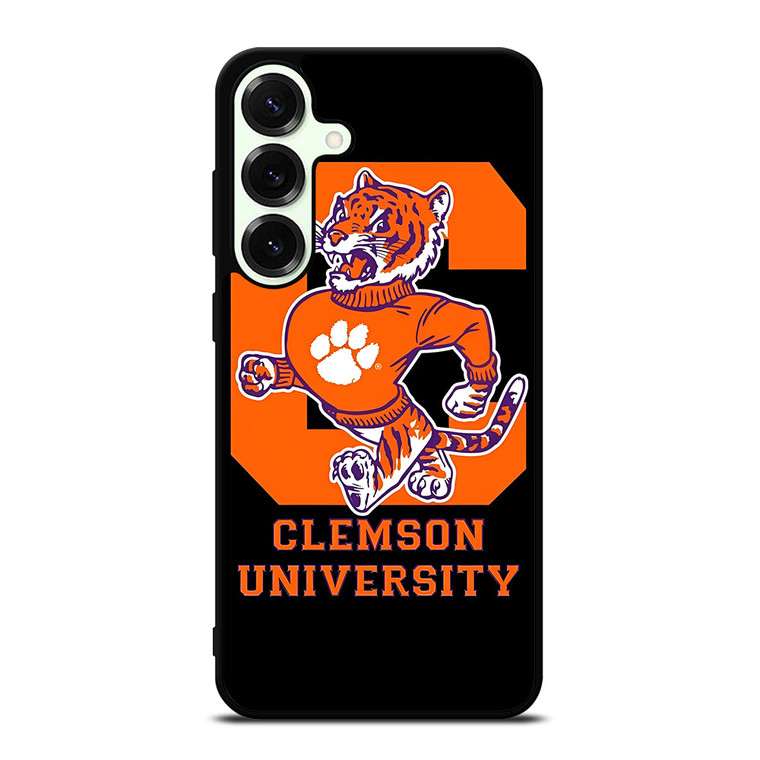 CLEMSON TIGERS UNIVERSITY ICON Samsung Galaxy S25 Plus Case Cover