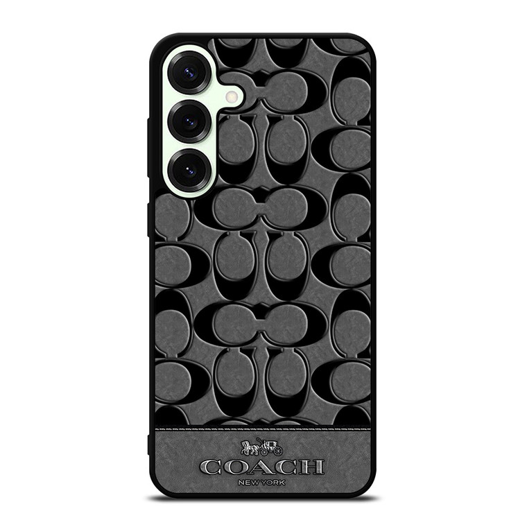 COACH NEW YORK GREY Samsung Galaxy S25 Plus Case Cover