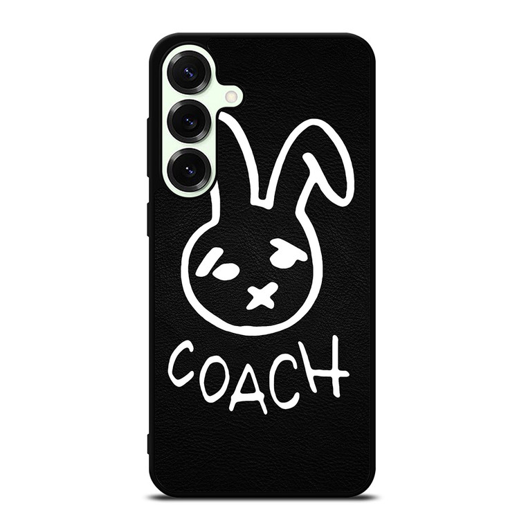 COACH NEW YORK RABBIT LEATHER Samsung Galaxy S25 Plus Case Cover