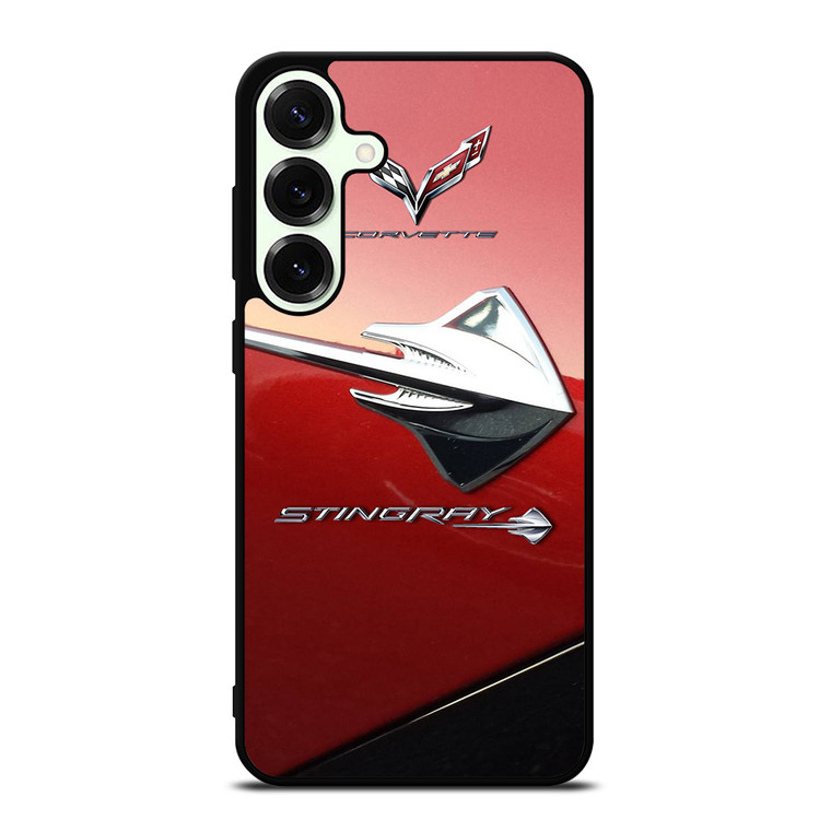 CORVETTE STINGRAY C7 EMBLEM Samsung Galaxy S25 Plus Case Cover