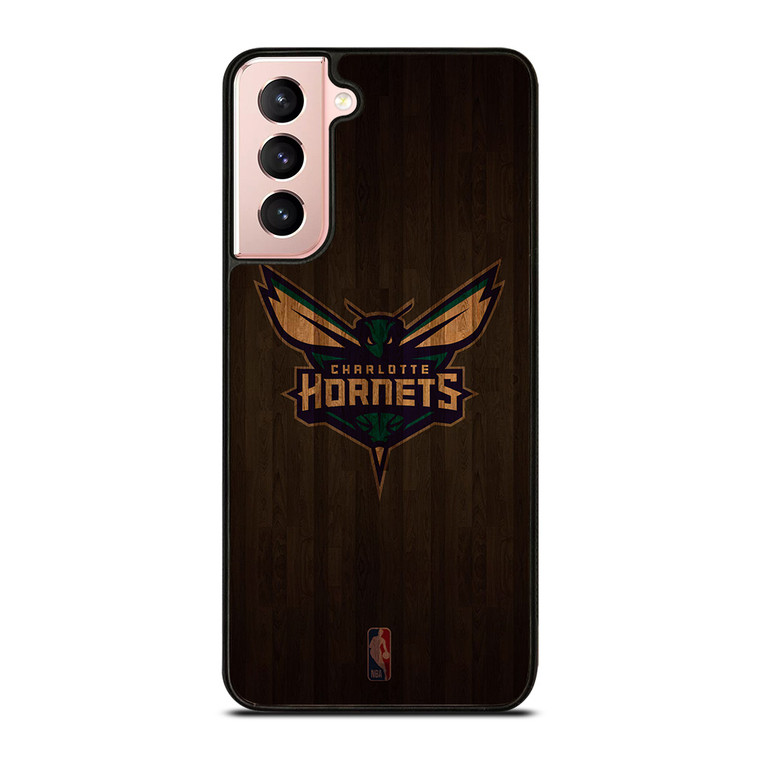 CHARLOTTE HORNETS BASKETBALL COURT NBA Samsung Galaxy S21 Case Cover