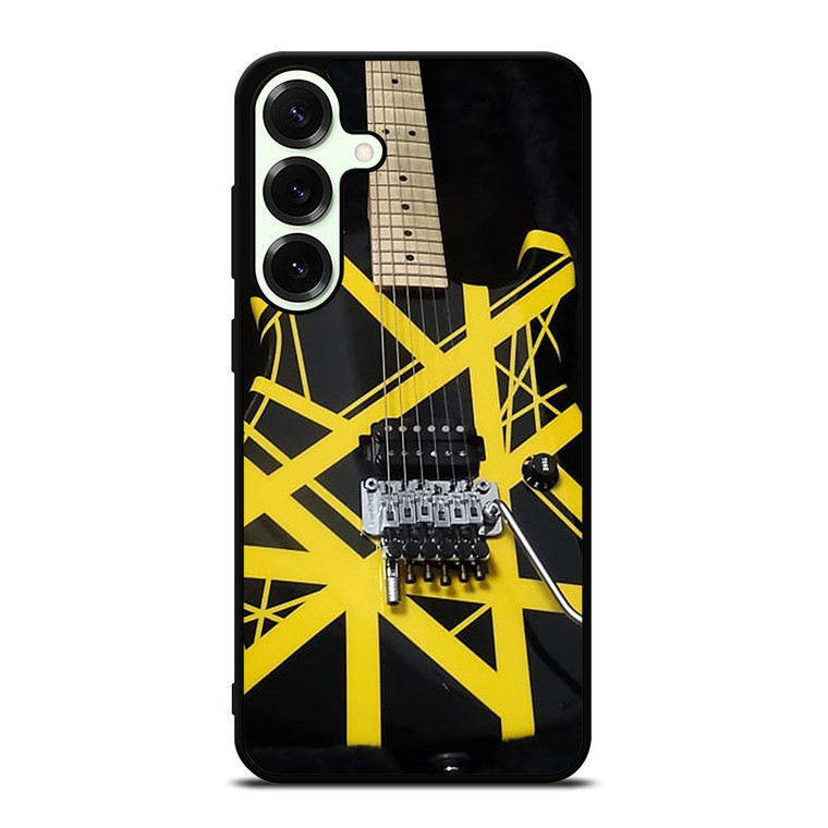 EDDIE VAN HALEN GUITAR YELLOW Samsung Galaxy S25 Plus Case Cover