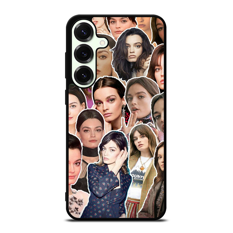 EMMA MACKEY FACE COLLAGE Samsung Galaxy S25 Plus Case Cover