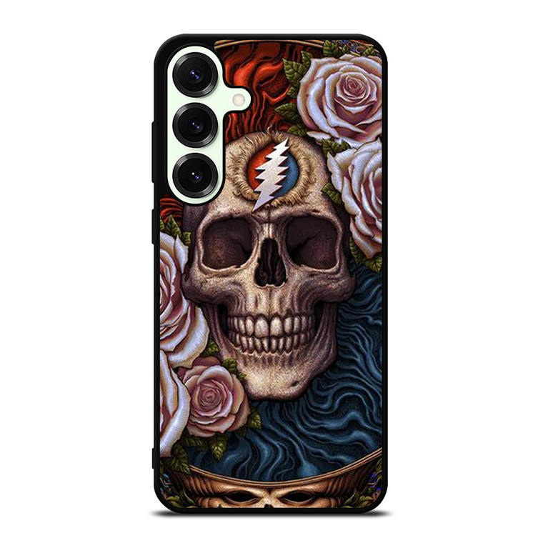 GRATEFUL DEAD SKULL AND ROSE LOGO Samsung Galaxy S25 Plus Case Cover
