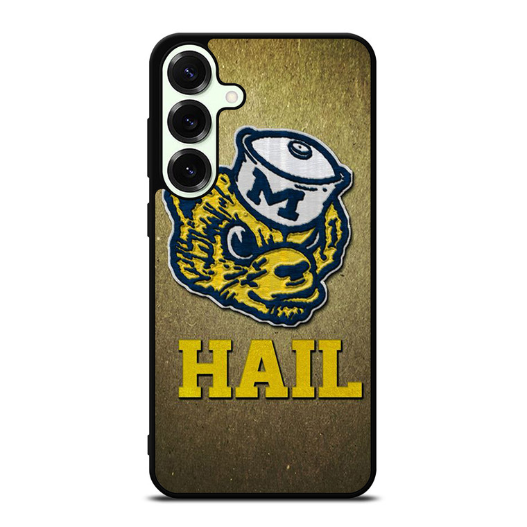 HAIL MICHIGAN WOLVERINES ICON Samsung Galaxy S25 Plus Case Cover