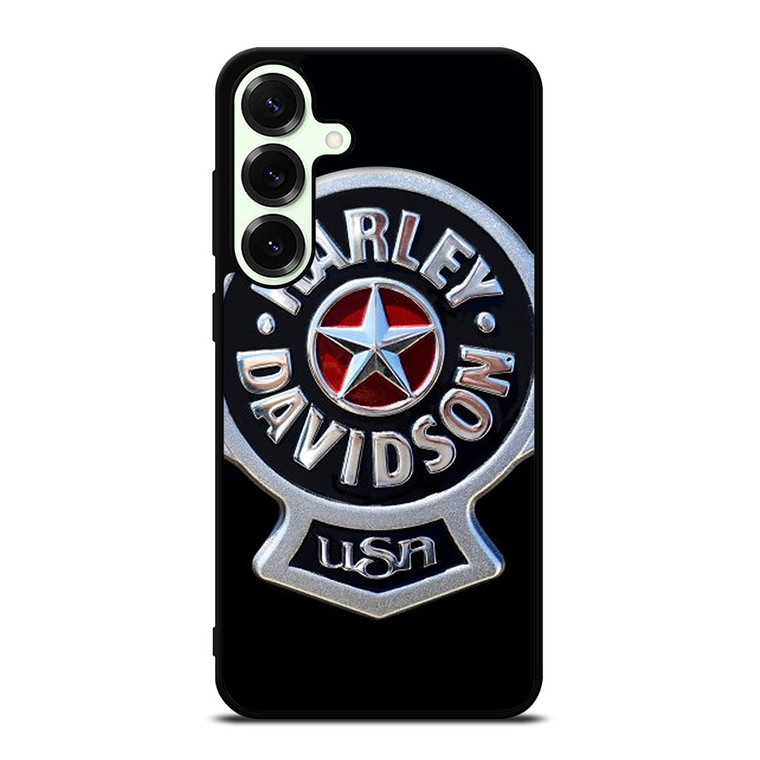 HARLEY DAVIDSON USA METAL EMBLEM Samsung Galaxy S25 Plus Case Cover
