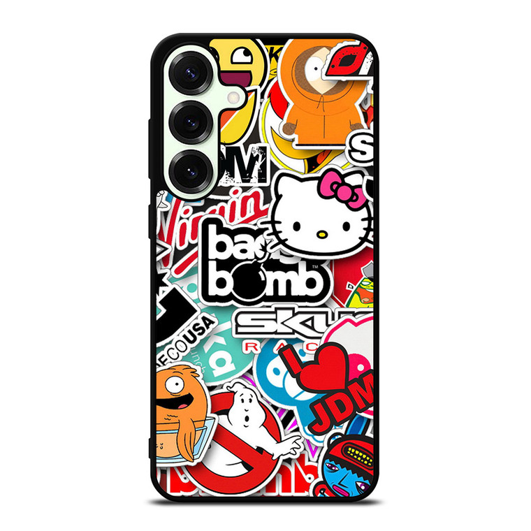 JDM STICKER BOMB  Samsung Galaxy S25 Plus Case Cover
