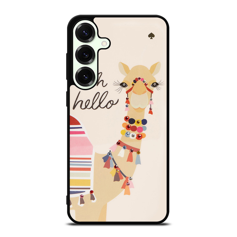 KATE SPADE CAMEL OH HELLO Samsung Galaxy S25 Plus Case Cover KATE SPADE CAMEL OH HELLO Samsung Galaxy S25 Plus Case Cover