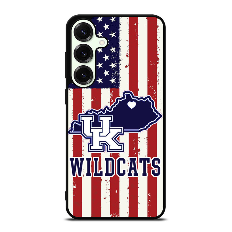 KENTUCKY WILDCATS AMERICAN FLAG Samsung Galaxy S25 Plus Case Cover KENTUCKY WILDCATS AMERICAN FLAG Samsung Galaxy S25 Plus Case Cover