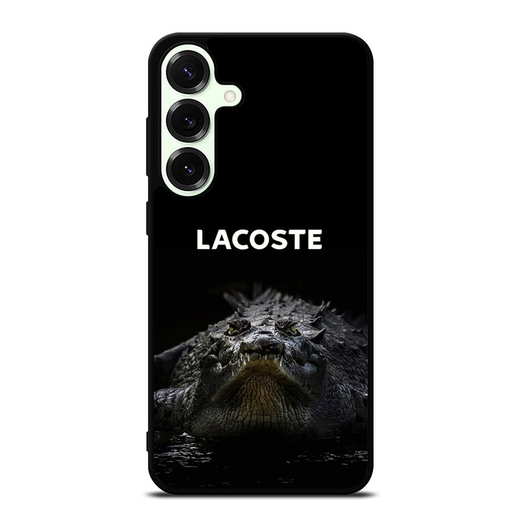 LACOSTE CROCODILE BLACK Samsung Galaxy S25 Plus Case Cover