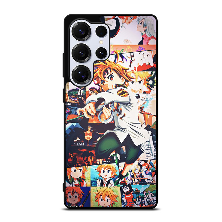 7 DEADLY SINS MELIODAS COLLAGE Samsung Galaxy S25 Ultra Case Cover