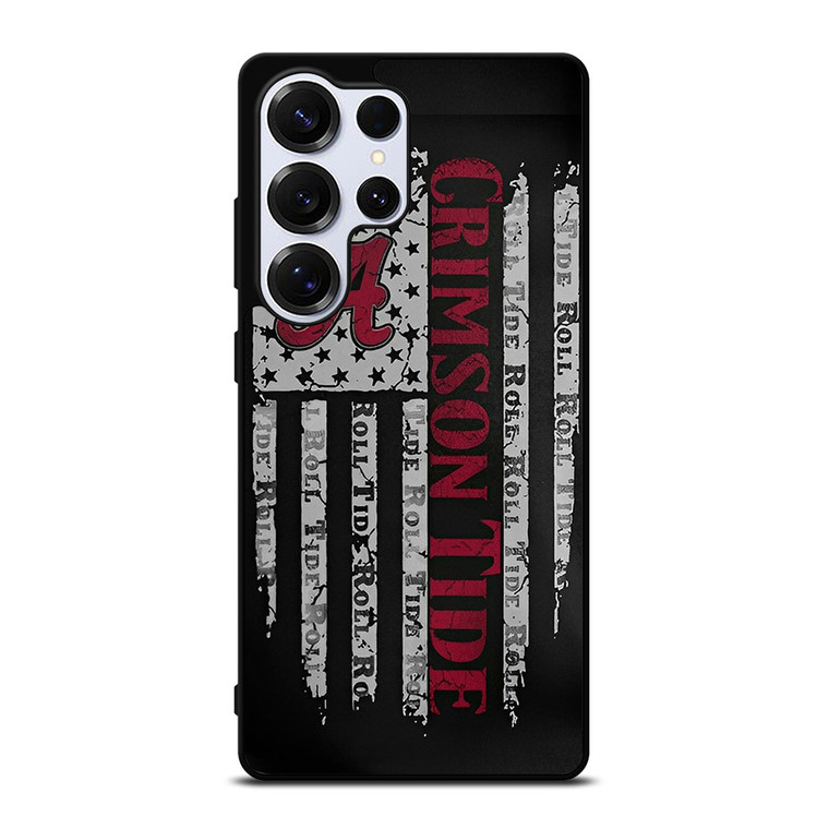 ALABAMA CRIMSON TIDE FLAG MLS Samsung Galaxy S25 Ultra Case Cover