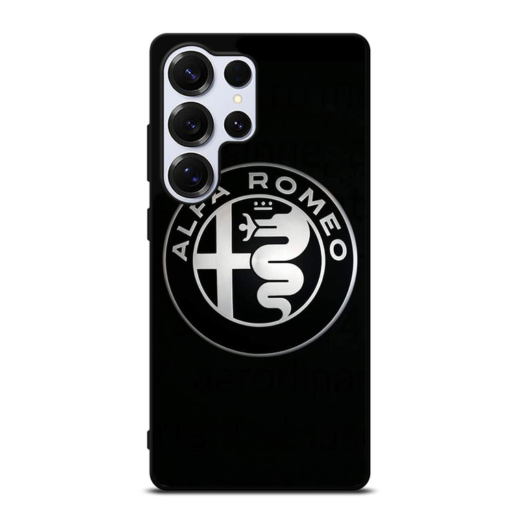 ALFA ROMEO METAL BLACK Samsung Galaxy S25 Ultra Case Cover ALFA ROMEO METAL BLACK Samsung Galaxy S25 Ultra Case Cover