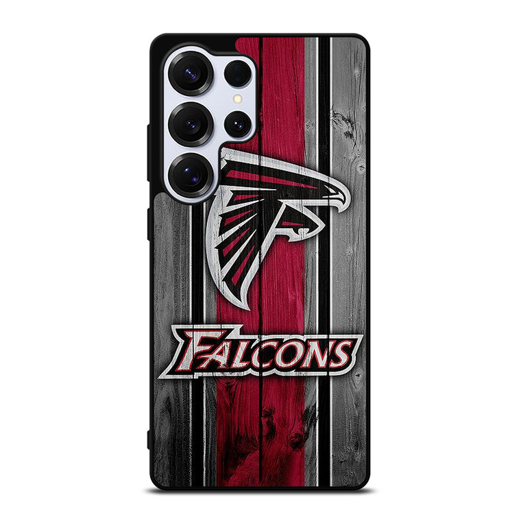 ATLANTA FALCONS WOODEN LOGO Samsung Galaxy S25 Ultra Case Cover