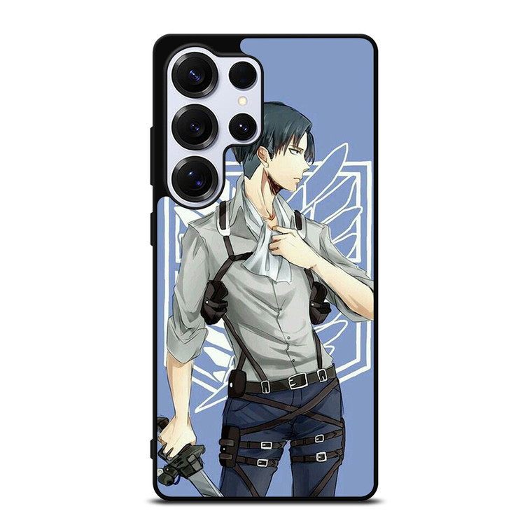 ATTACK ON TITAN ANIME LEVI Samsung Galaxy S25 Ultra Case Cover