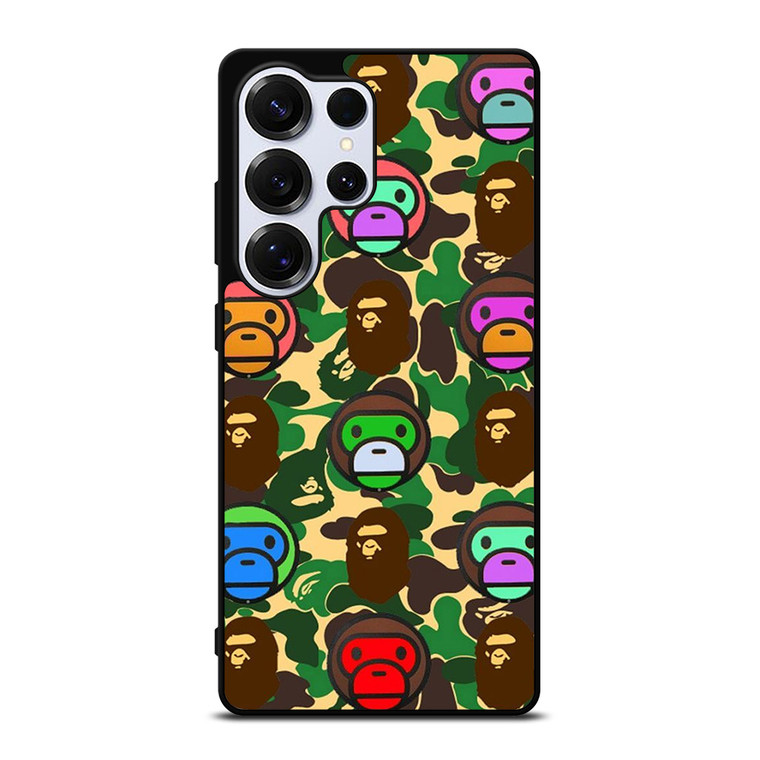 BAPE BABY MILO CAMO Samsung Galaxy S25 Ultra Case Cover BAPE BABY MILO CAMO Samsung Galaxy S25 Ultra Case Cover