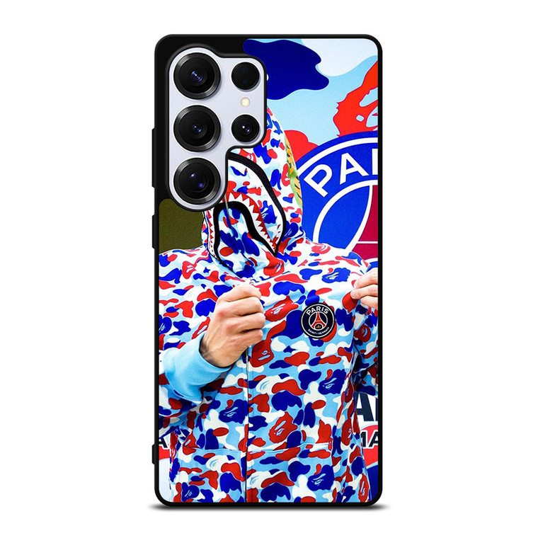 BAPE CAMO PARIS SAINT GERMAIN Samsung Galaxy S25 Ultra Case Cover