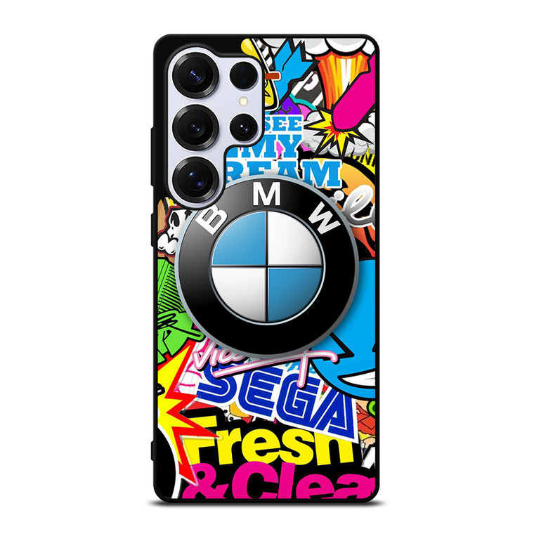 BMW STICKER BOMB Samsung Galaxy S25 Ultra Case Cover