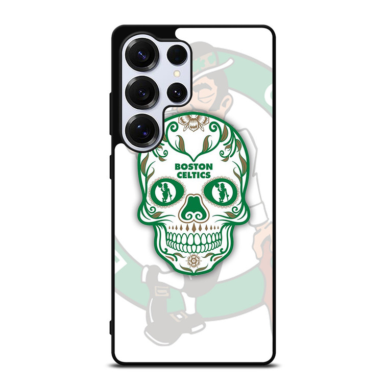 BOSTON CELTICS BASKET SKULL Samsung Galaxy S25 Ultra Case Cover BOSTON CELTICS BASKET SKULL Samsung Galaxy S25 Ultra Case Cover