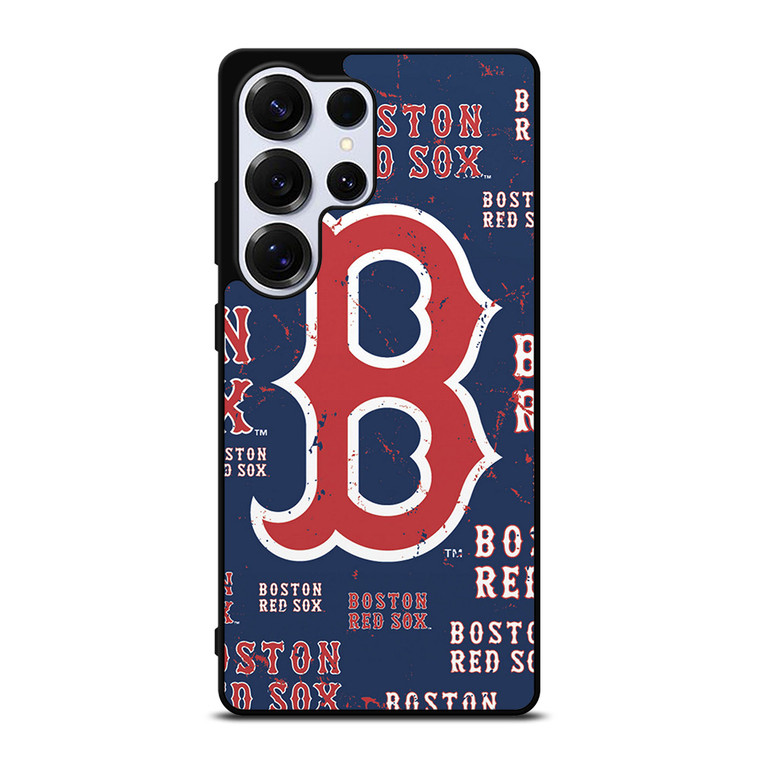 BOSTON RED SOX LOGO COLLAGE Samsung Galaxy S25 Ultra Case Cover BOSTON RED SOX LOGO COLLAGE Samsung Galaxy S25 Ultra Case Cover