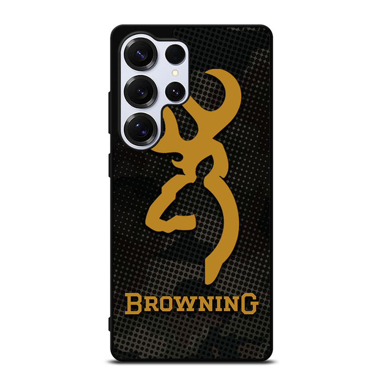 BROWNING ARMS CAMO CARBON Samsung Galaxy S25 Ultra Case Cover