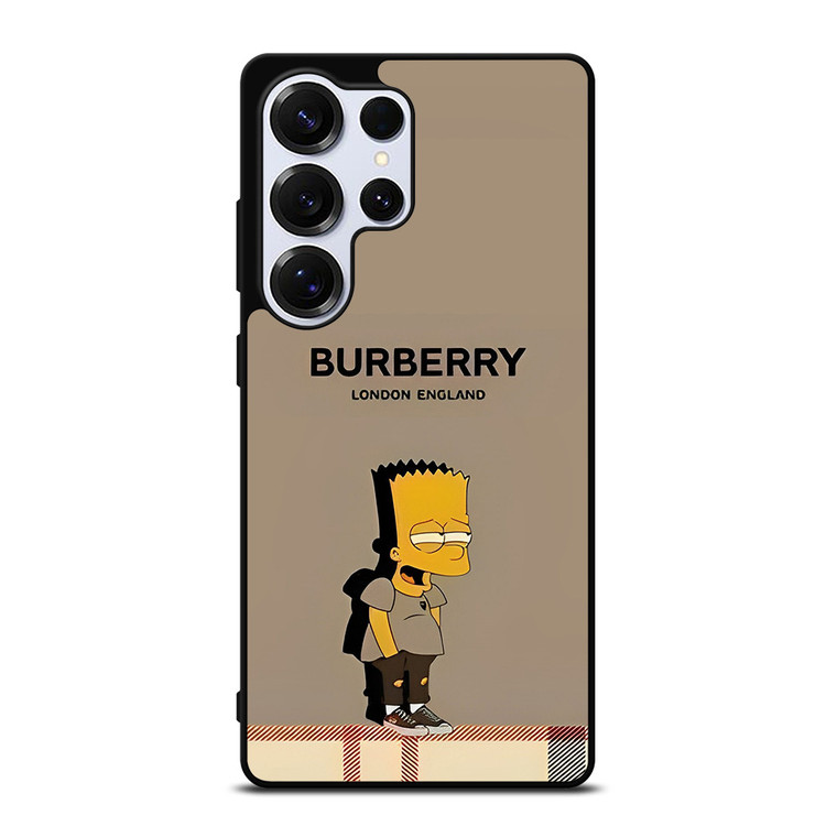 BURBERRY LONDON THE SIMPSONS Samsung Galaxy S25 Ultra Case Cover