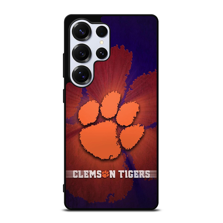 CLEMSON TIGERS SYMBOL Samsung Galaxy S25 Ultra Case Cover CLEMSON TIGERS SYMBOL Samsung Galaxy S25 Ultra Case Cover